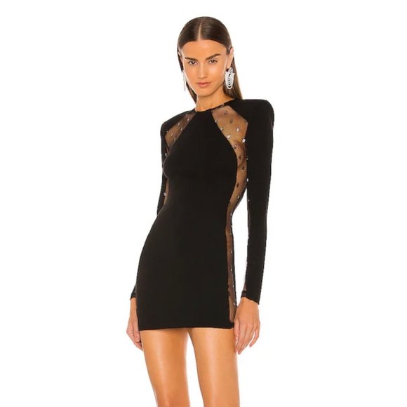 Dundas x Revolve Mini Dress in Black  / XXS *Never Been Worn - Picture 2 of 7